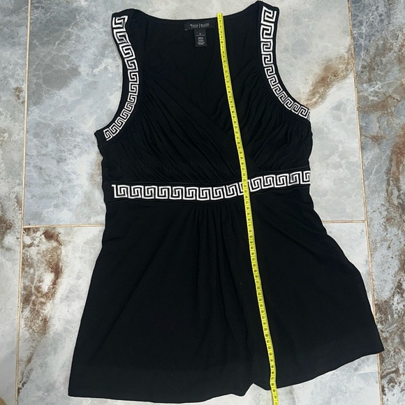 WHBM Black Sleeveless Top - Picture 3 of 8